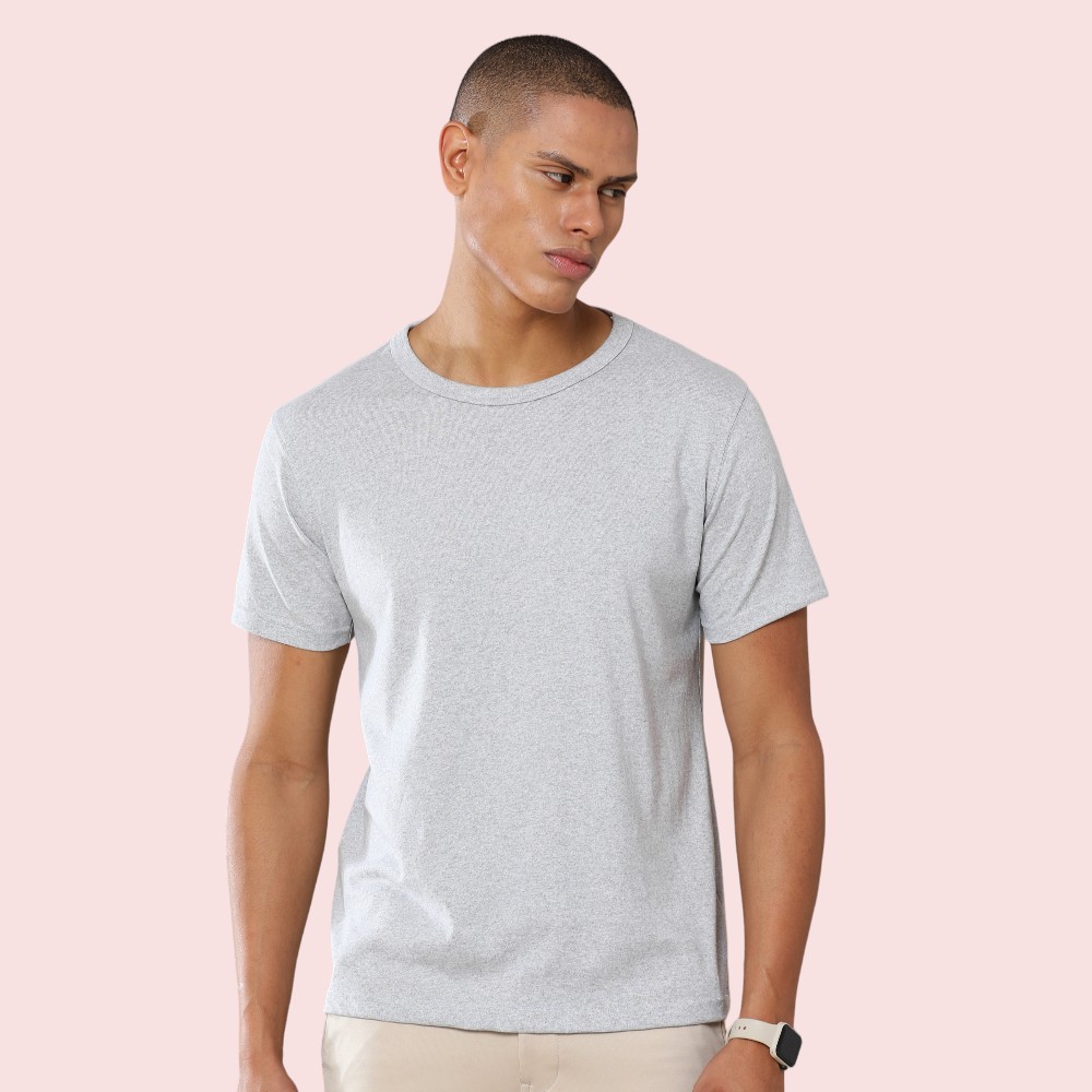 Greys&Blues Eco Round Neck T-Shirt-Red - Image 63