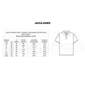 Jack&Jones Plain Polo T-Shirt- Red
