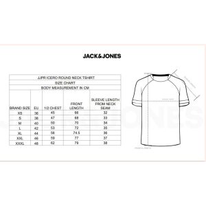 Jack&Jones Icero Round Neck-White