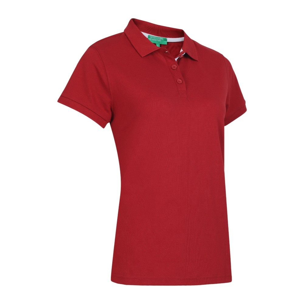 UCB Women's PC Polo T-Shirt- Maroon - Image 21
