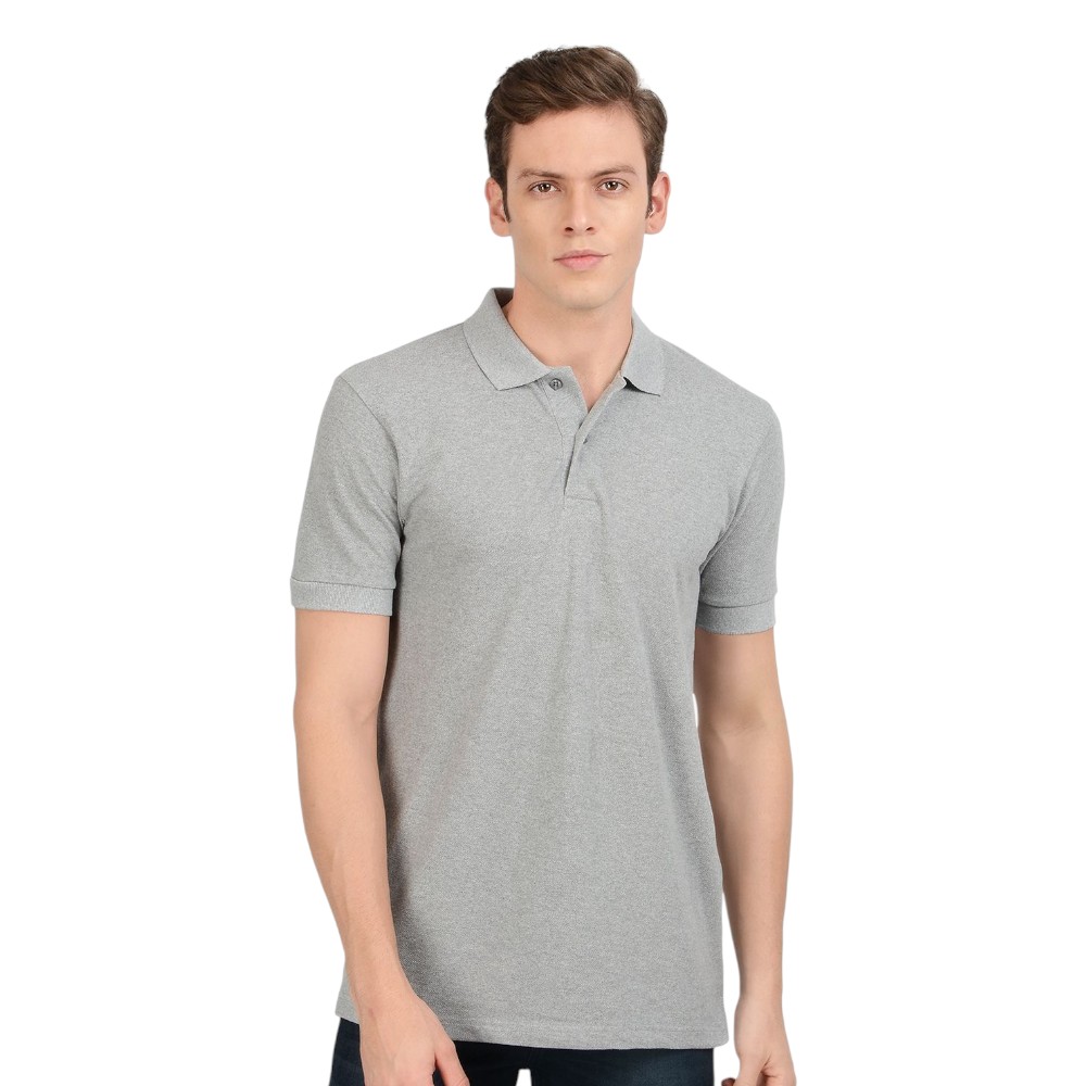 Scott 6 Degree Polo T-Shirt-Grey - Image 16