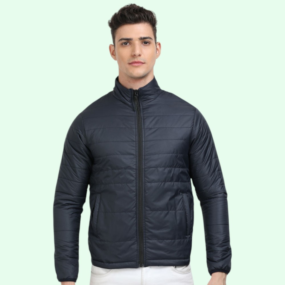 Scott Thermo Full Sleeve Jacket- Navy Blue - Image 12