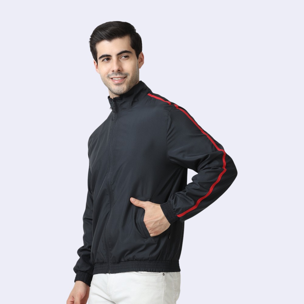 Marks & Spencer Active Jacket- Black with Red - Image 35