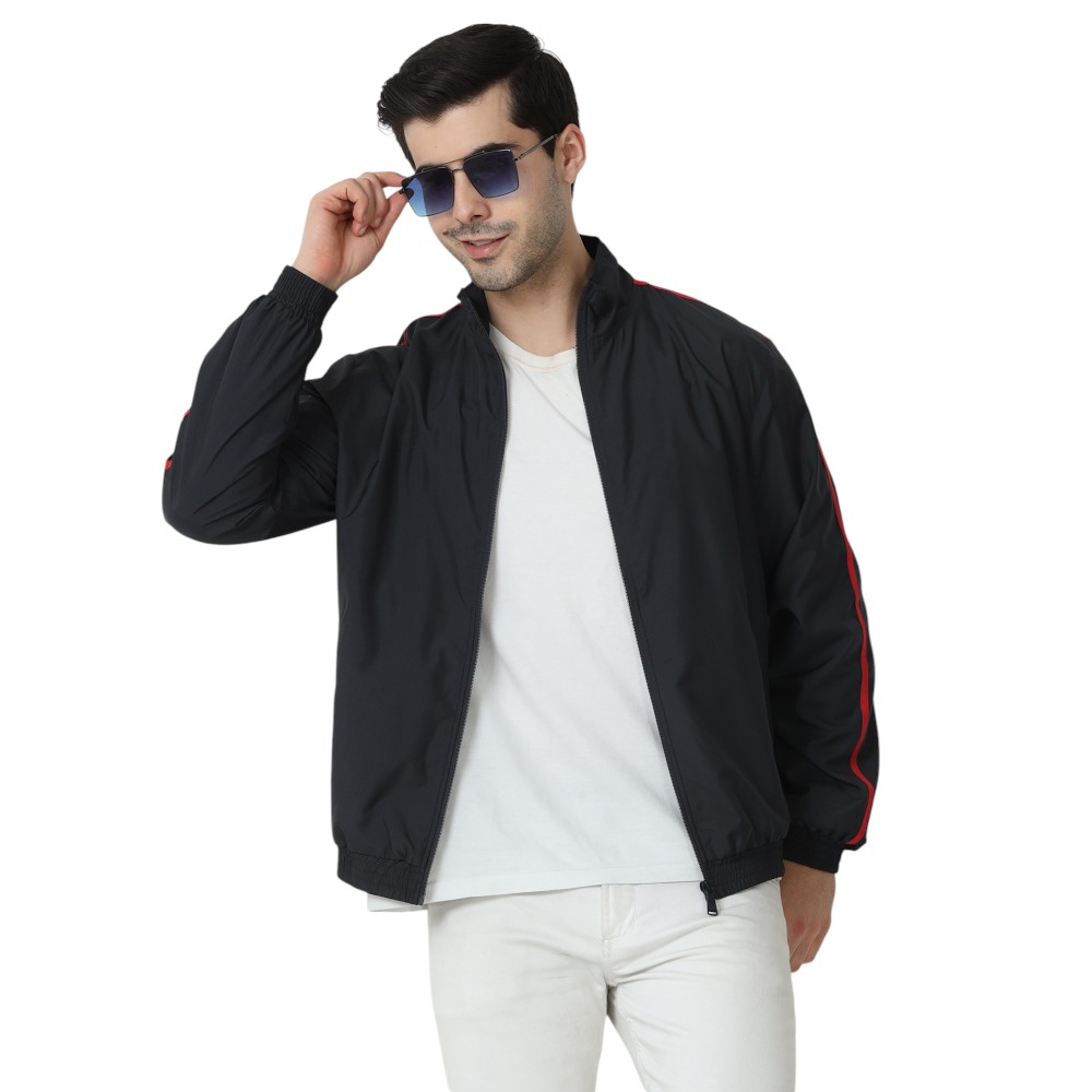 Marks & Spencer Active Jacket- Black with Red - Image 27