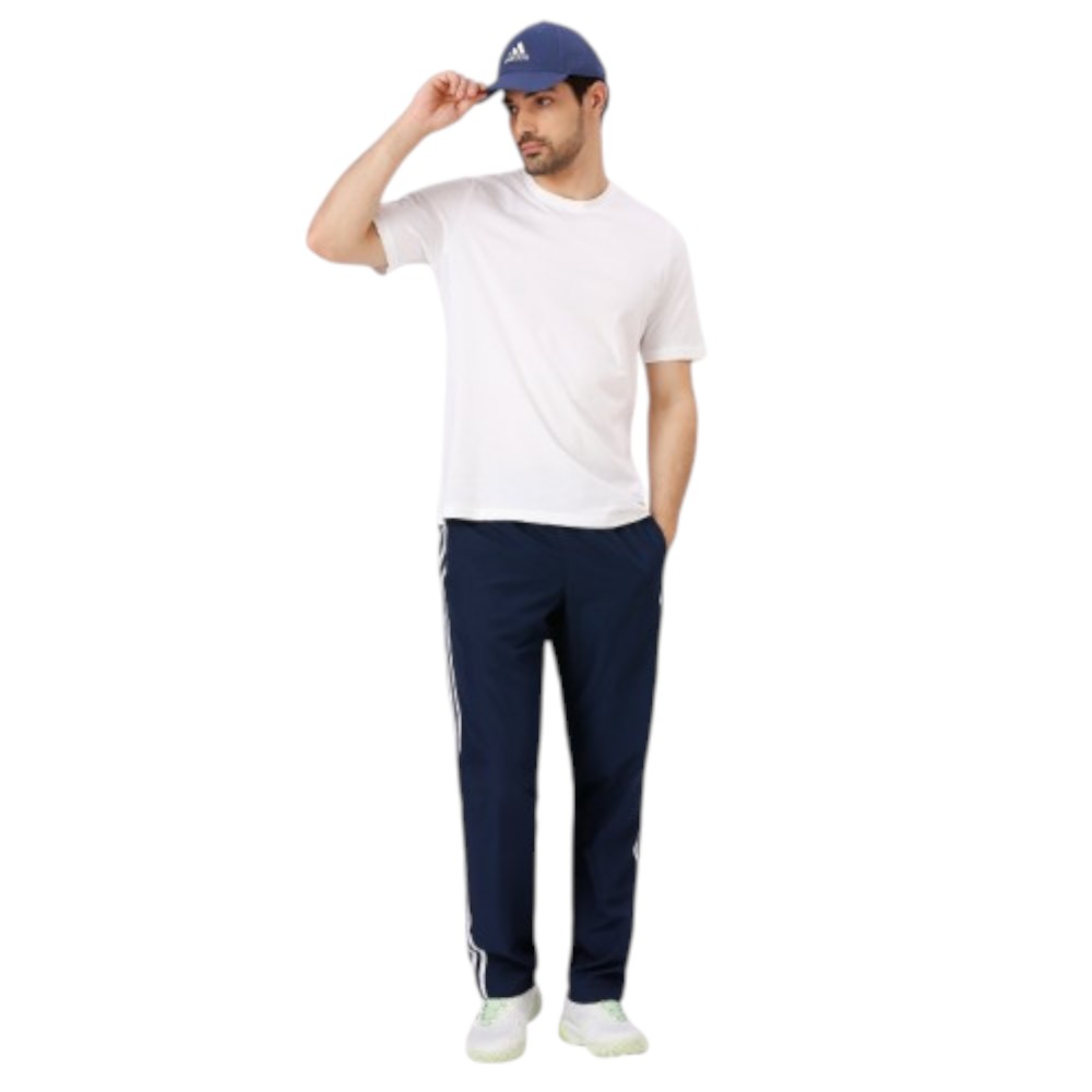 Adidas 100% Cotton Round Neck T-Shirt- White - Image 8