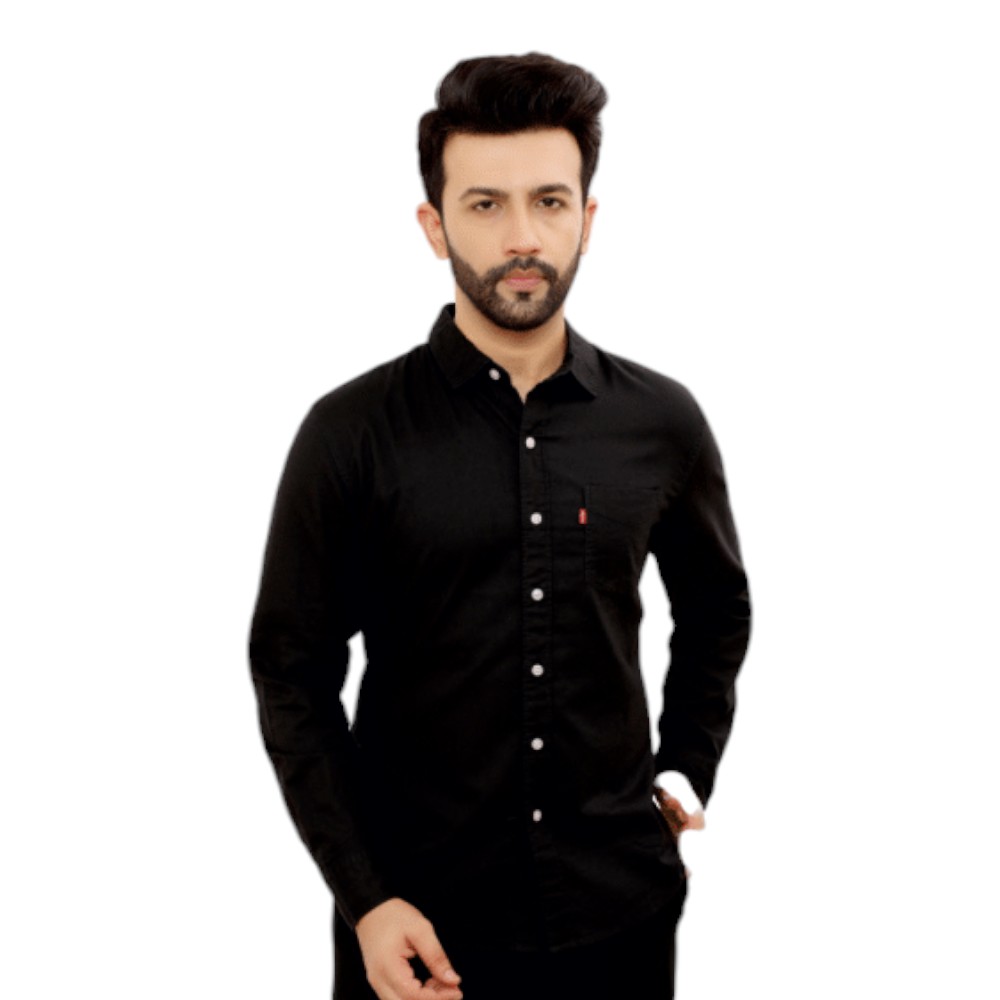 Levi's 100% Cotton Oxford Shirt- Black