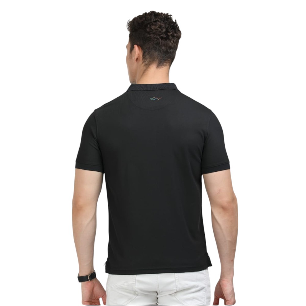 GregNorman HK Polo T-Shirt- Black - Image 6