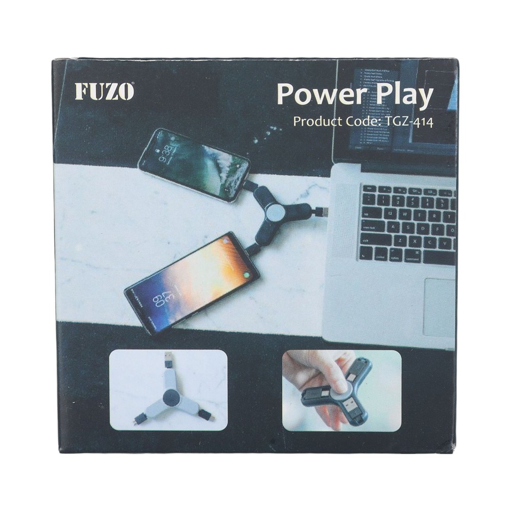 Powerplay Spinner With Charging Cable- Black - Image 24
