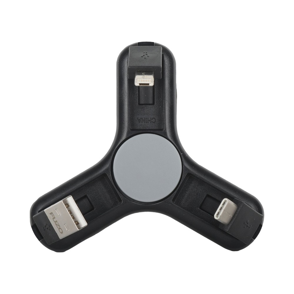 Powerplay Spinner With Charging Cable- Black - Image 20