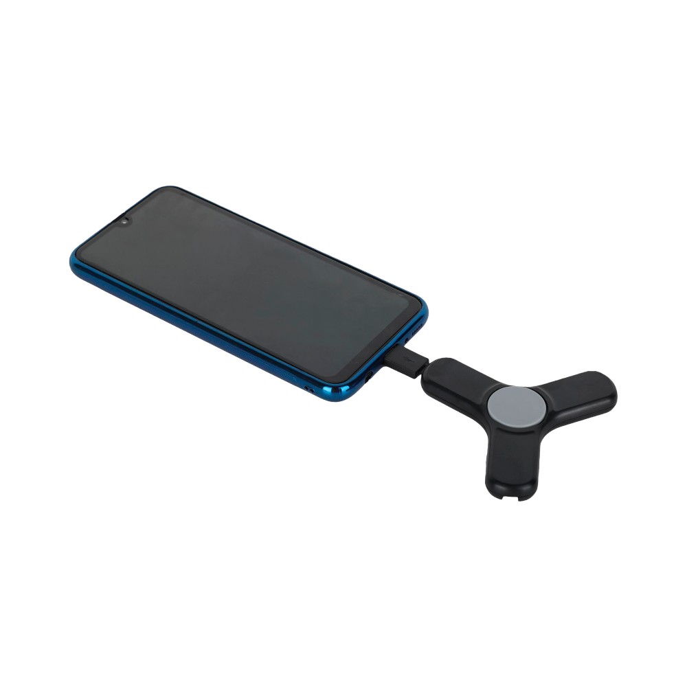 Powerplay Spinner With Charging Cable- Black - Image 5