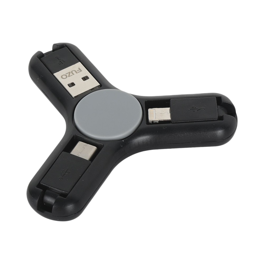 Powerplay Spinner With Charging Cable- Black - Image 6
