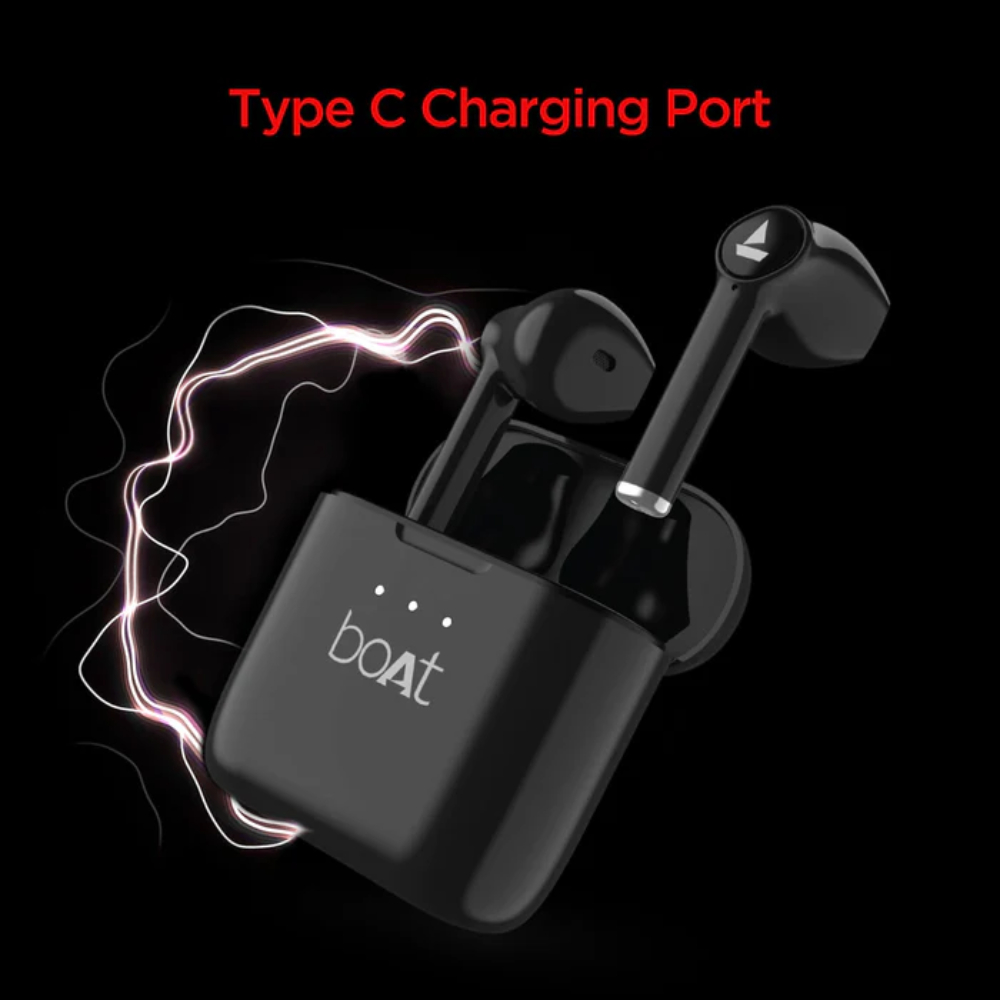 Boat- 138 Earbuds- Black - Image 31