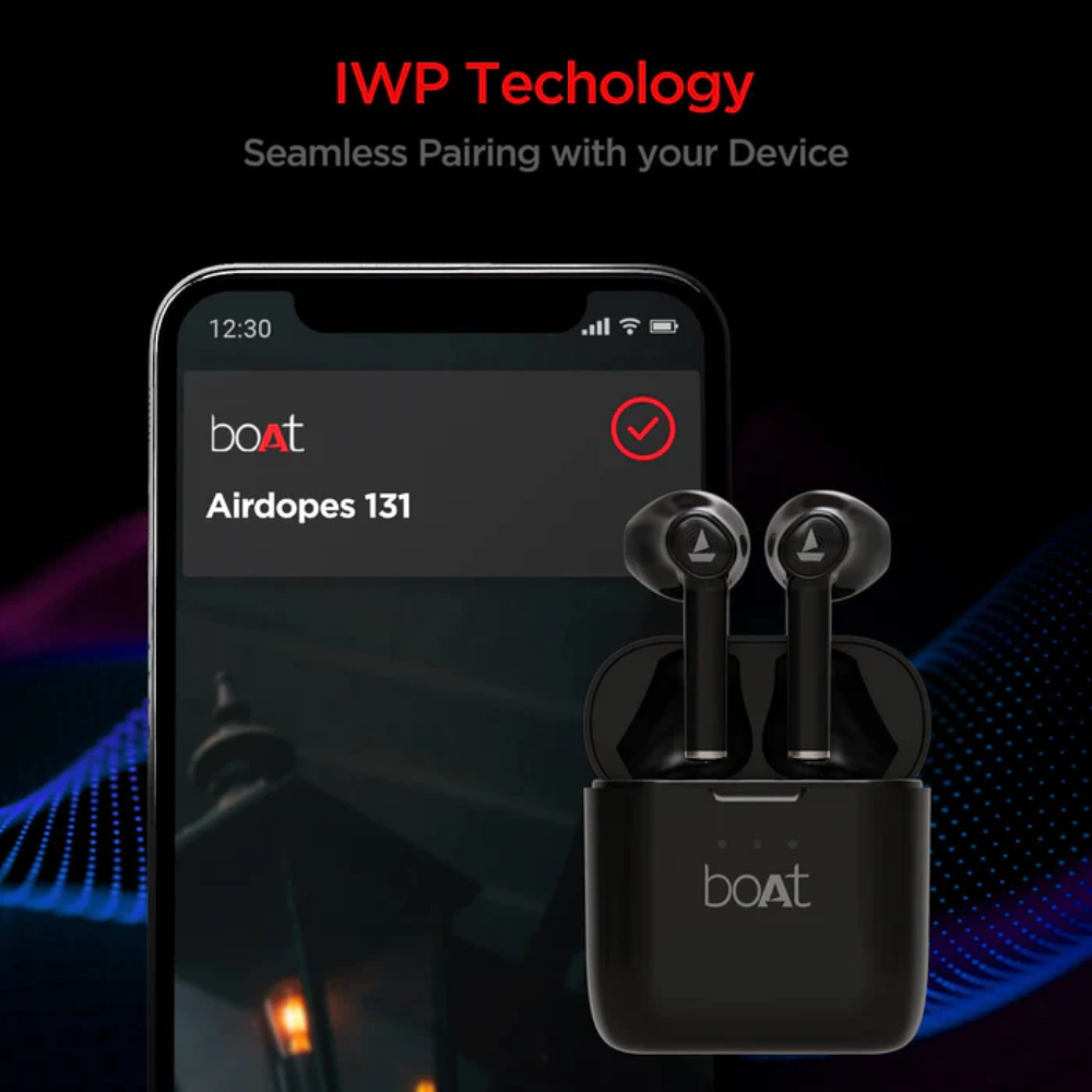 Boat- 138 Earbuds- Black - Image 29