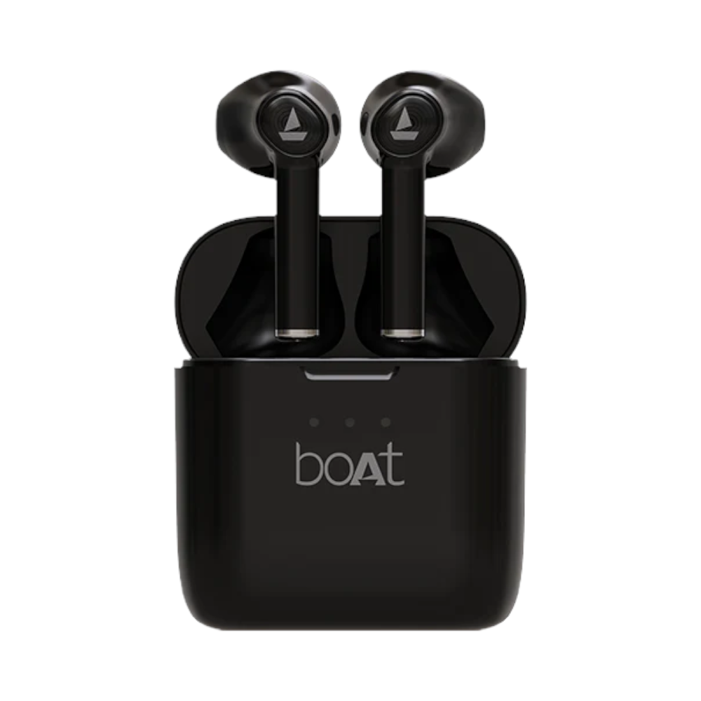Boat- 138 Earbuds- Black - Image 3
