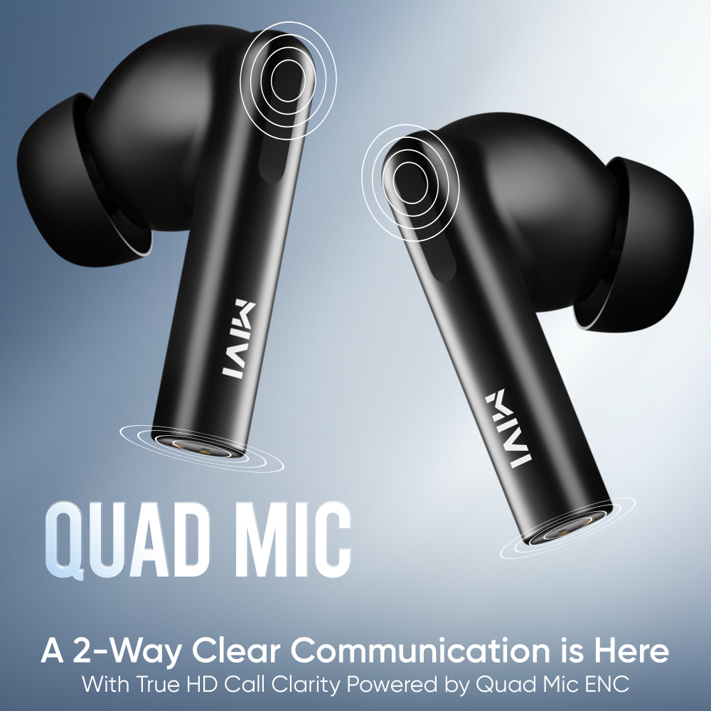 Mivi DuoPods i4 Earpods- Blue- 45 Hrs - Image 28
