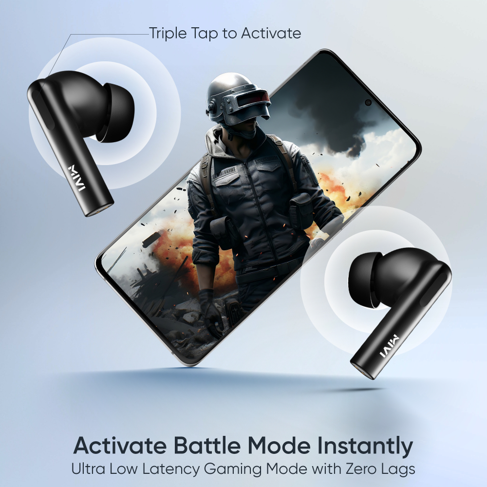 Mivi DuoPods i4 Earpods- Blue- 45 Hrs - Image 20