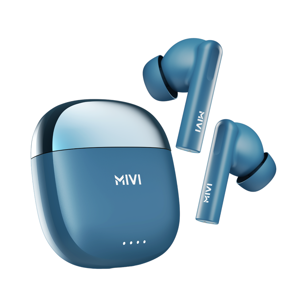 Mivi DuoPods i4 Earpods- Blue- 45 Hrs - Image 13