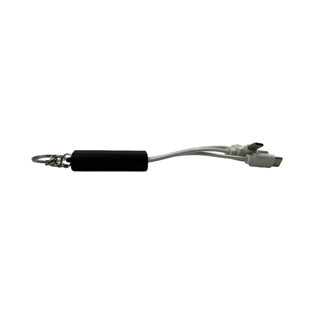 Power Glow All In 1 Charging Cable With Light Up Logo- Black - Image 14