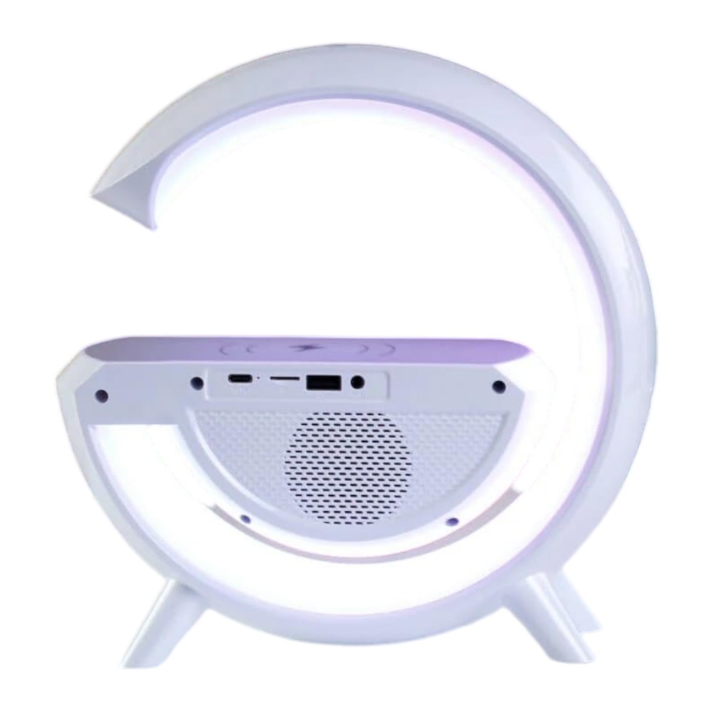 G Smart Lamp with Speaker, Clock & Wireless Charger - Image 32
