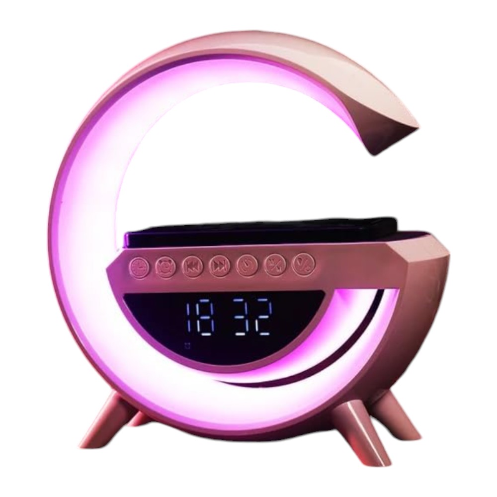 G Smart Lamp with Speaker, Clock & Wireless Charger - Image 23