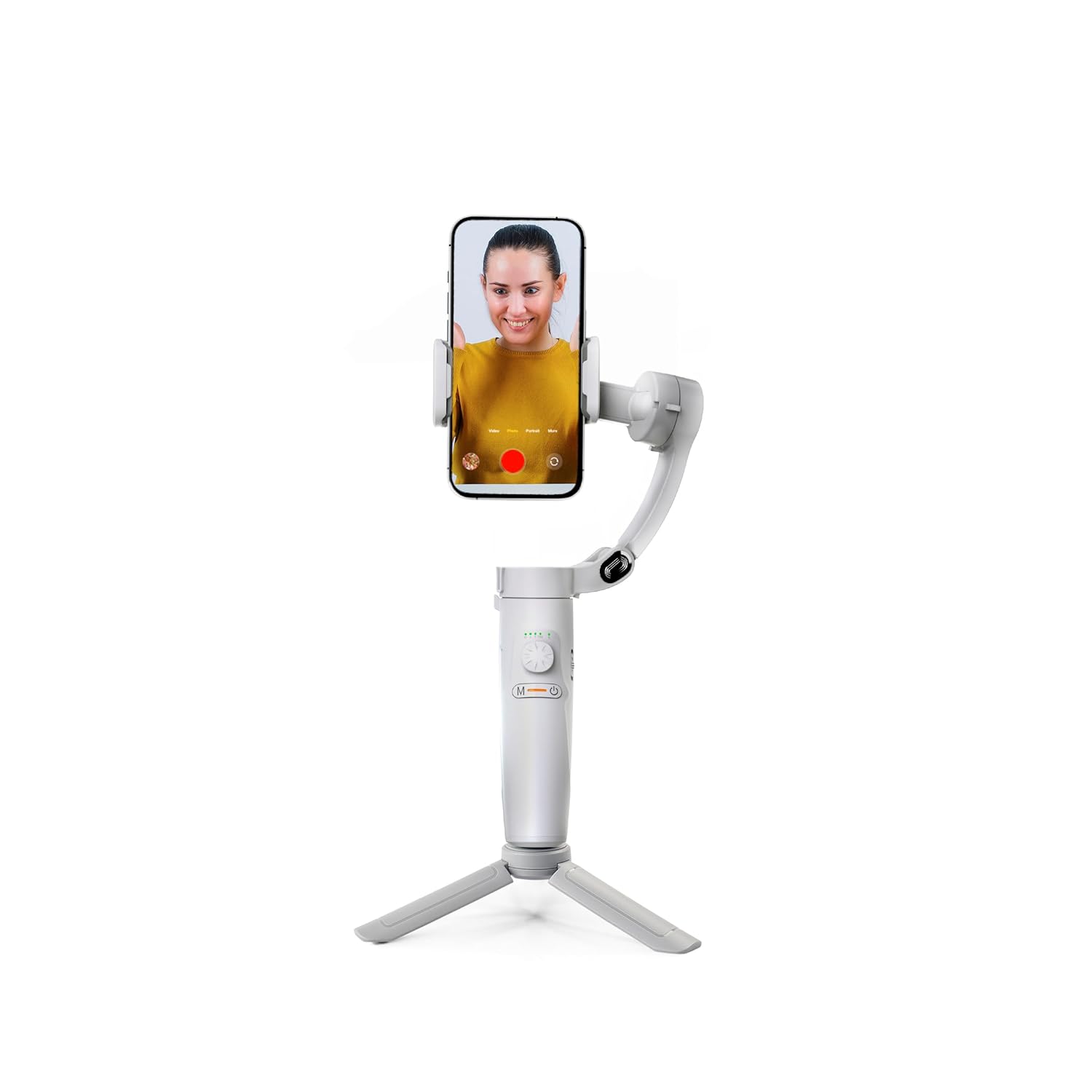 Digitek Foldable Smartphone Gimbal Stabilizer (Dsg 002)-White - Image 36