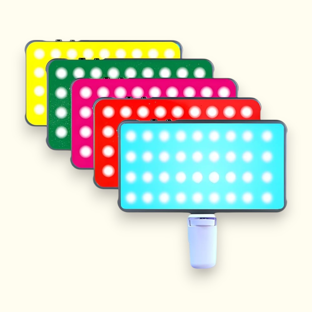 Digitek Portable 12W Multi Color Led Video Light (D12W Ml Rgb)-Blue - Image 30