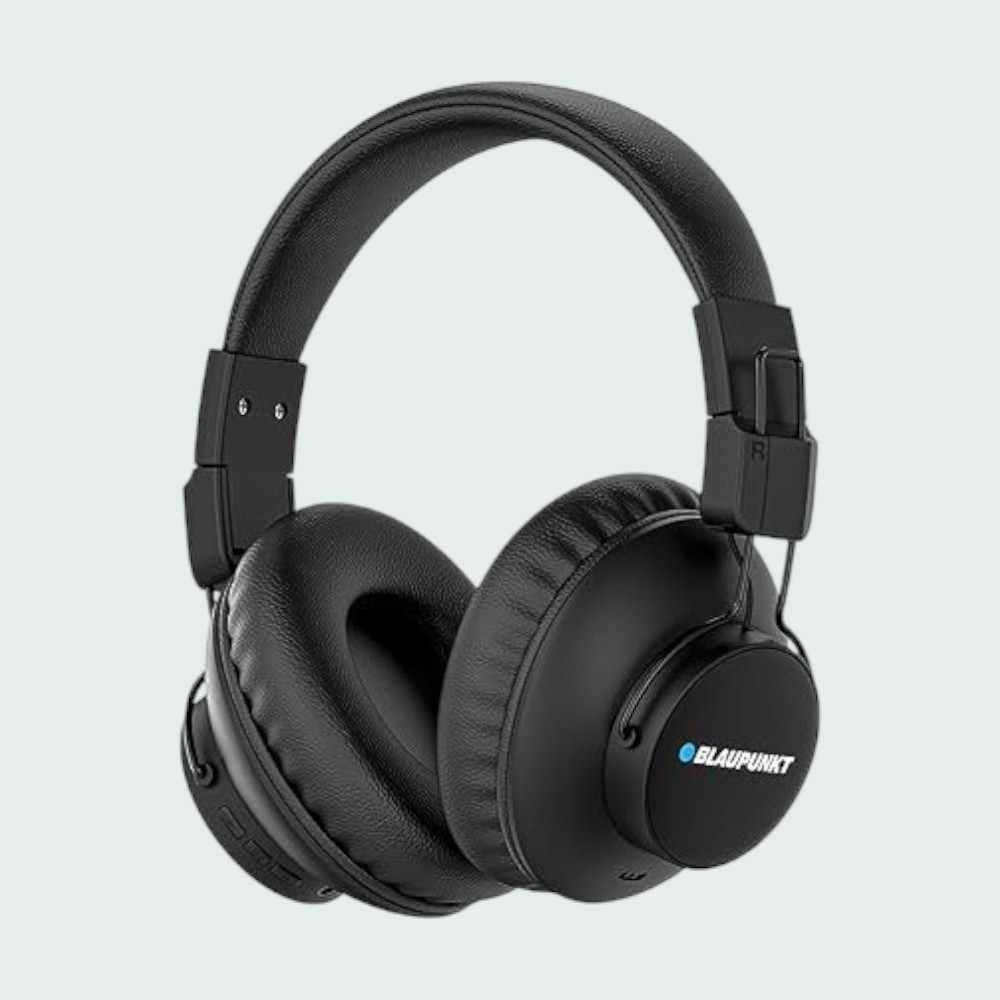 Blaupunkt Bh41 Bluetooth Wireless Over Ear Headphone- Black - Image 27