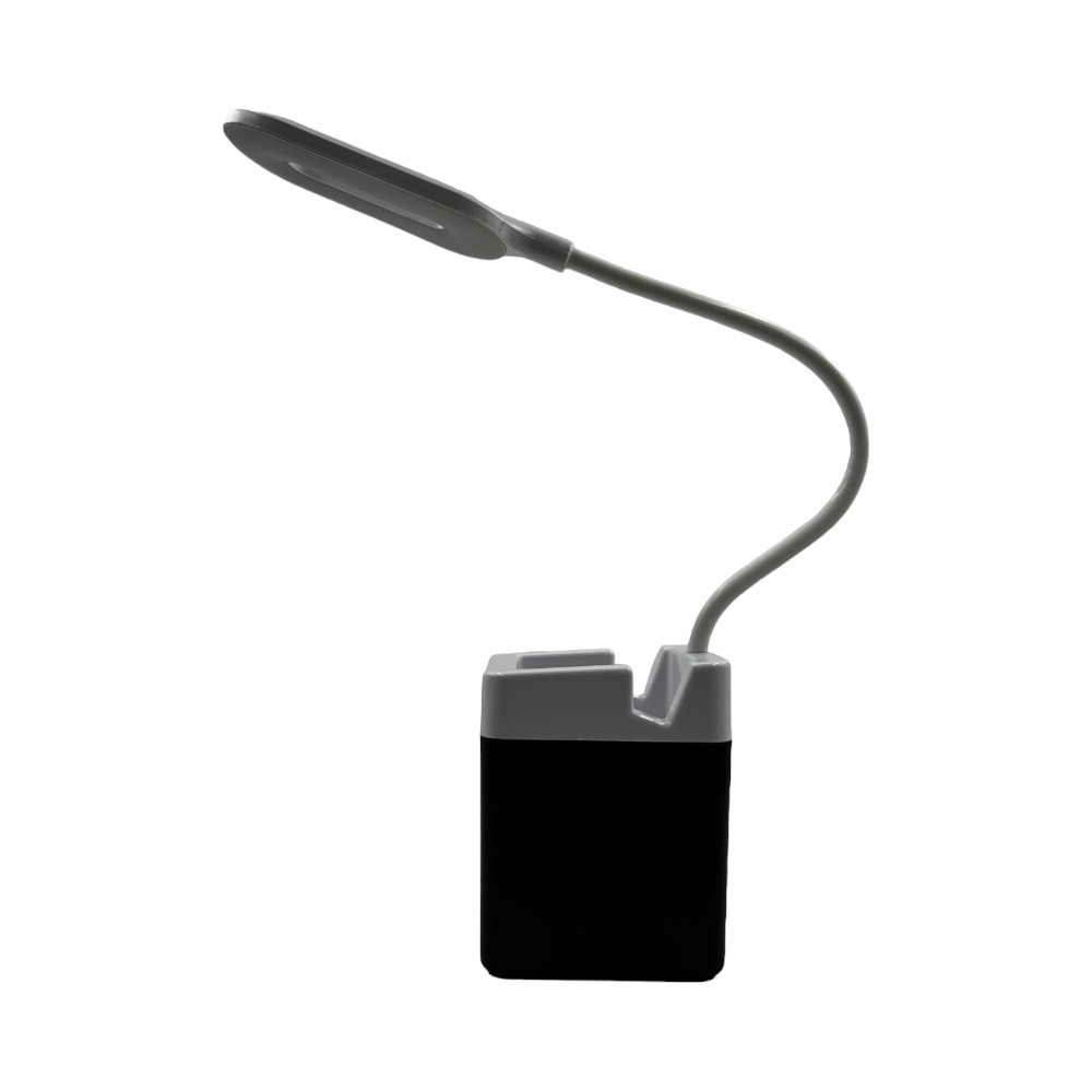 PowerGlow Table Lamp With USB Hub, Tumbler And Logo Highlight- Black - Image 28