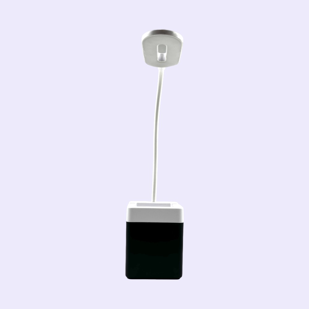 PowerGlow Table Lamp With USB Hub, Tumbler And Logo Highlight- Black - Image 21