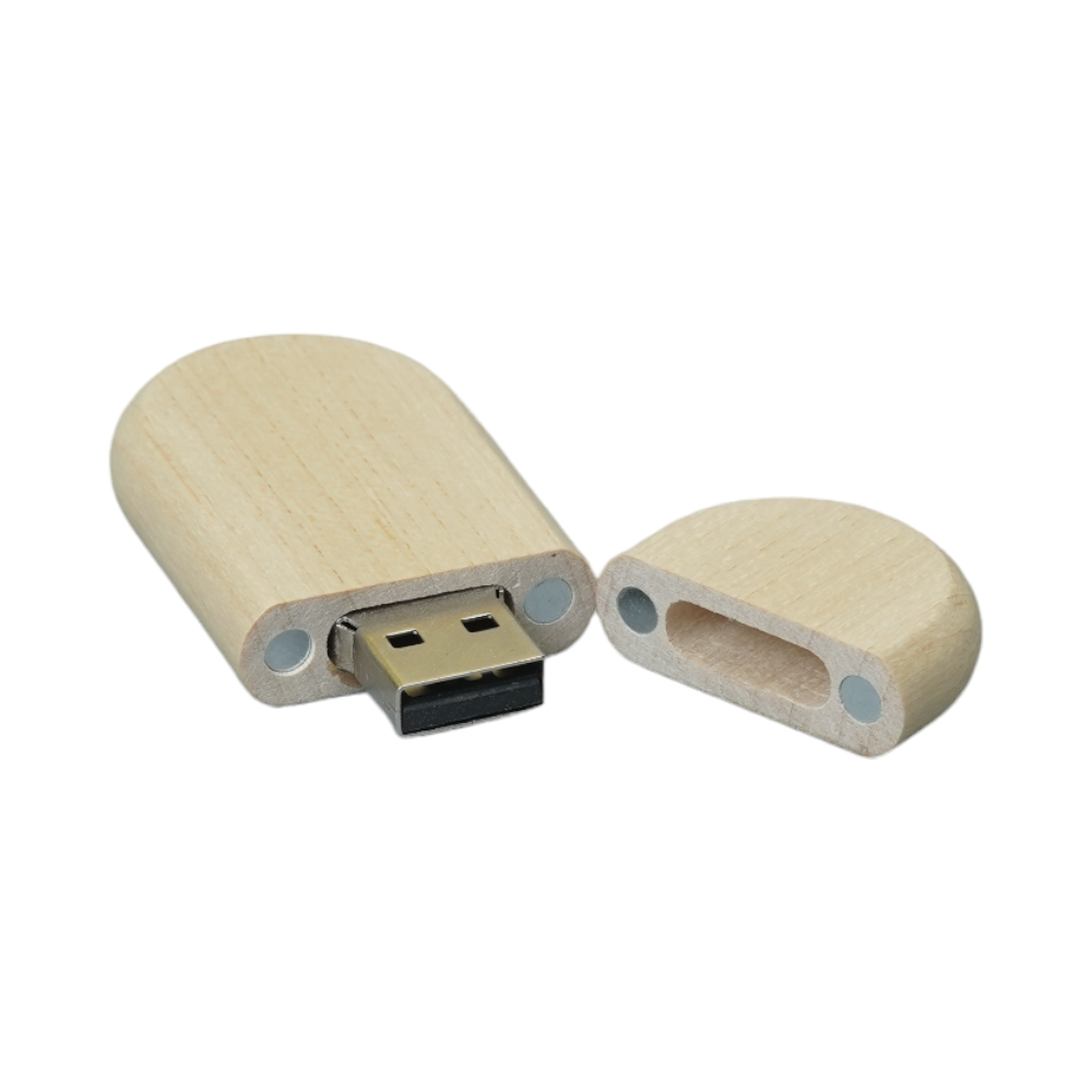 Generic Pendrive Wodden Oval 3.0, 32GB - Image 10
