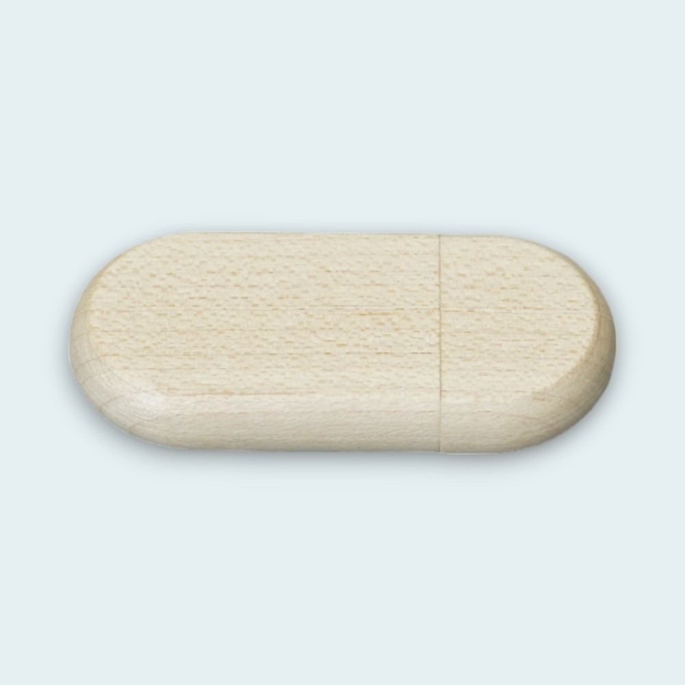 Generic Pendrive Wodden Oval 3.0, 32GB - Image 9