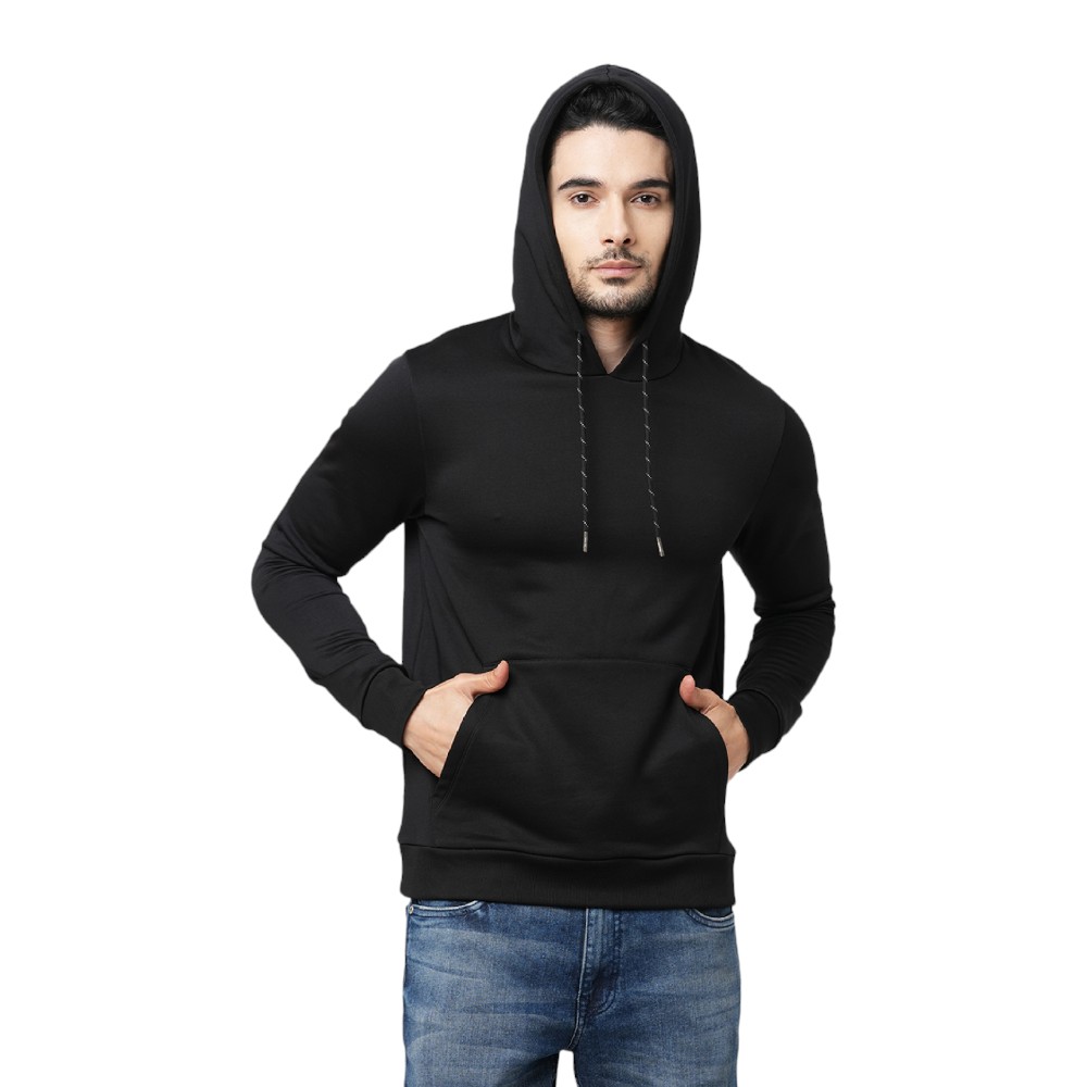 Jack and Jones Asger Hoodie- Black - Image 8
