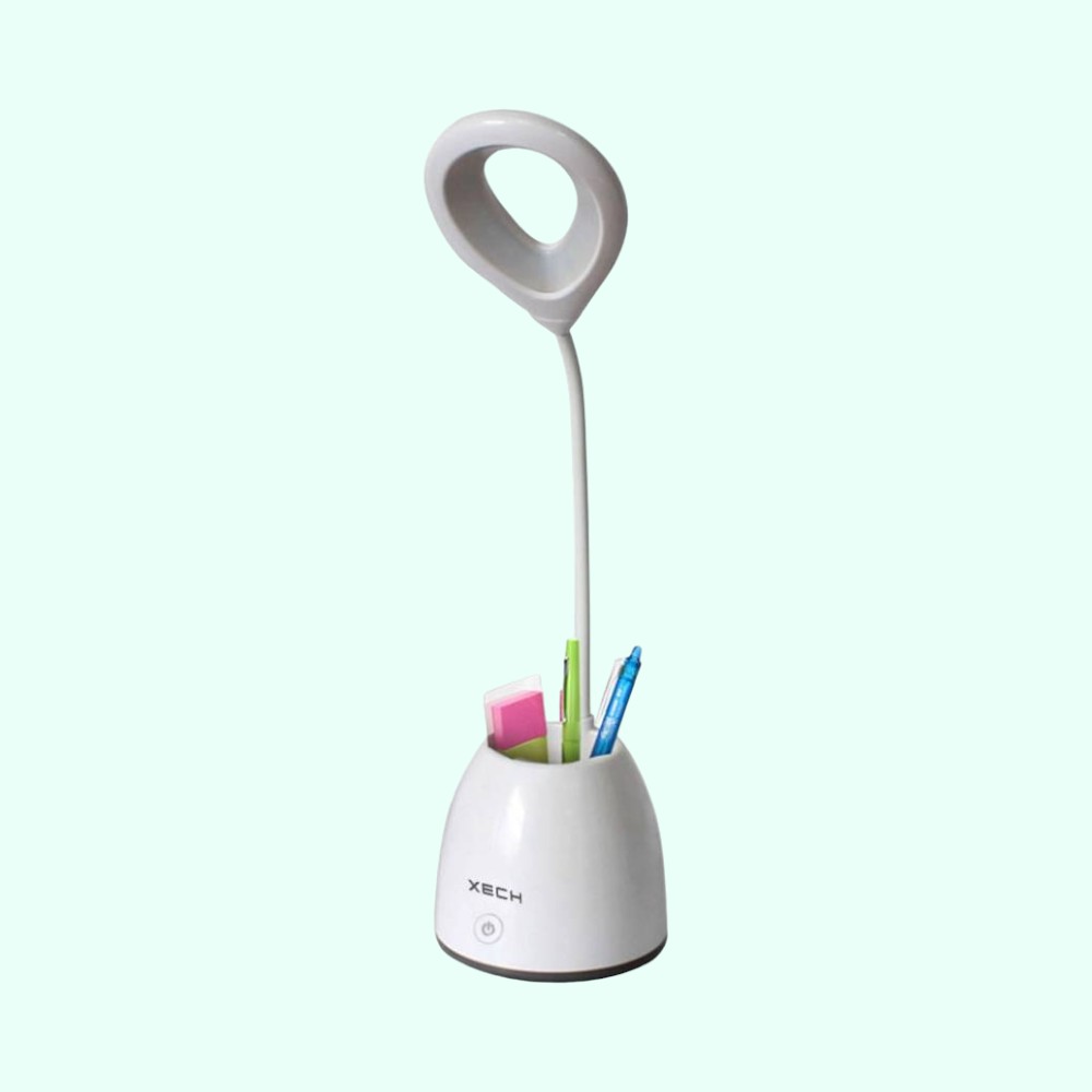 T2C Desklamp With Pen Stand - White