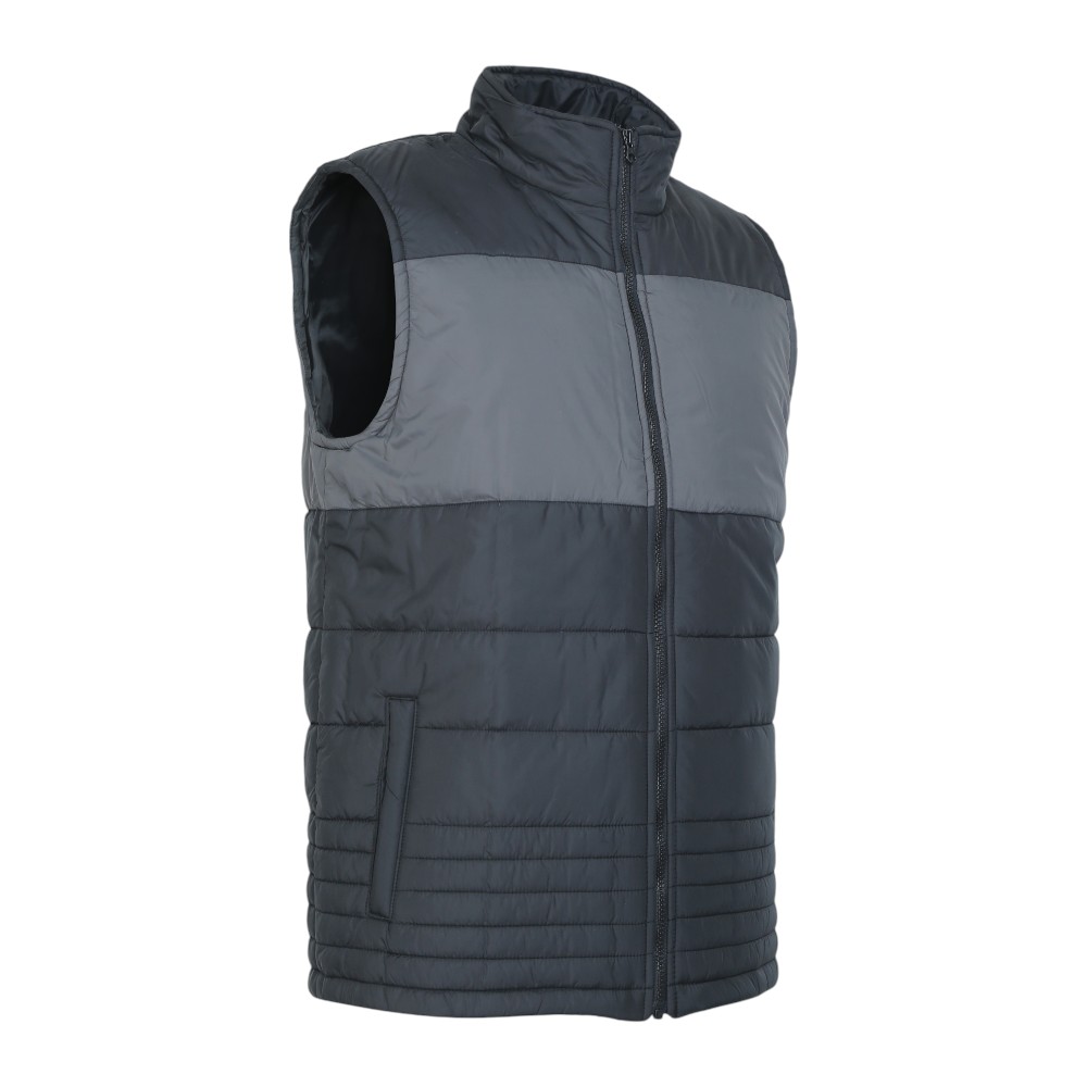 UCB Bomber Jacket-Sleeveless- Black with Grey - Image 5