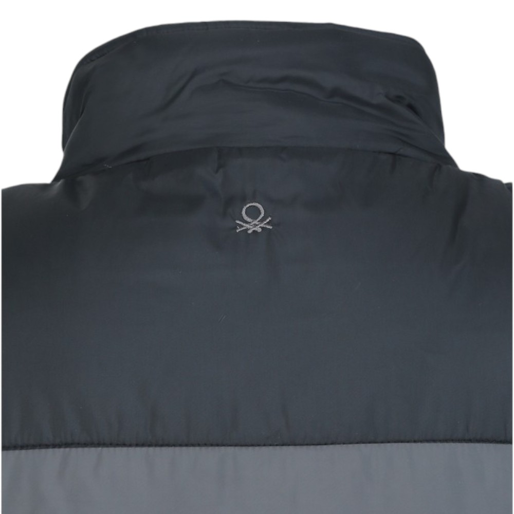 UCB Bomber Jacket-Sleeveless- Black with Grey - Image 3