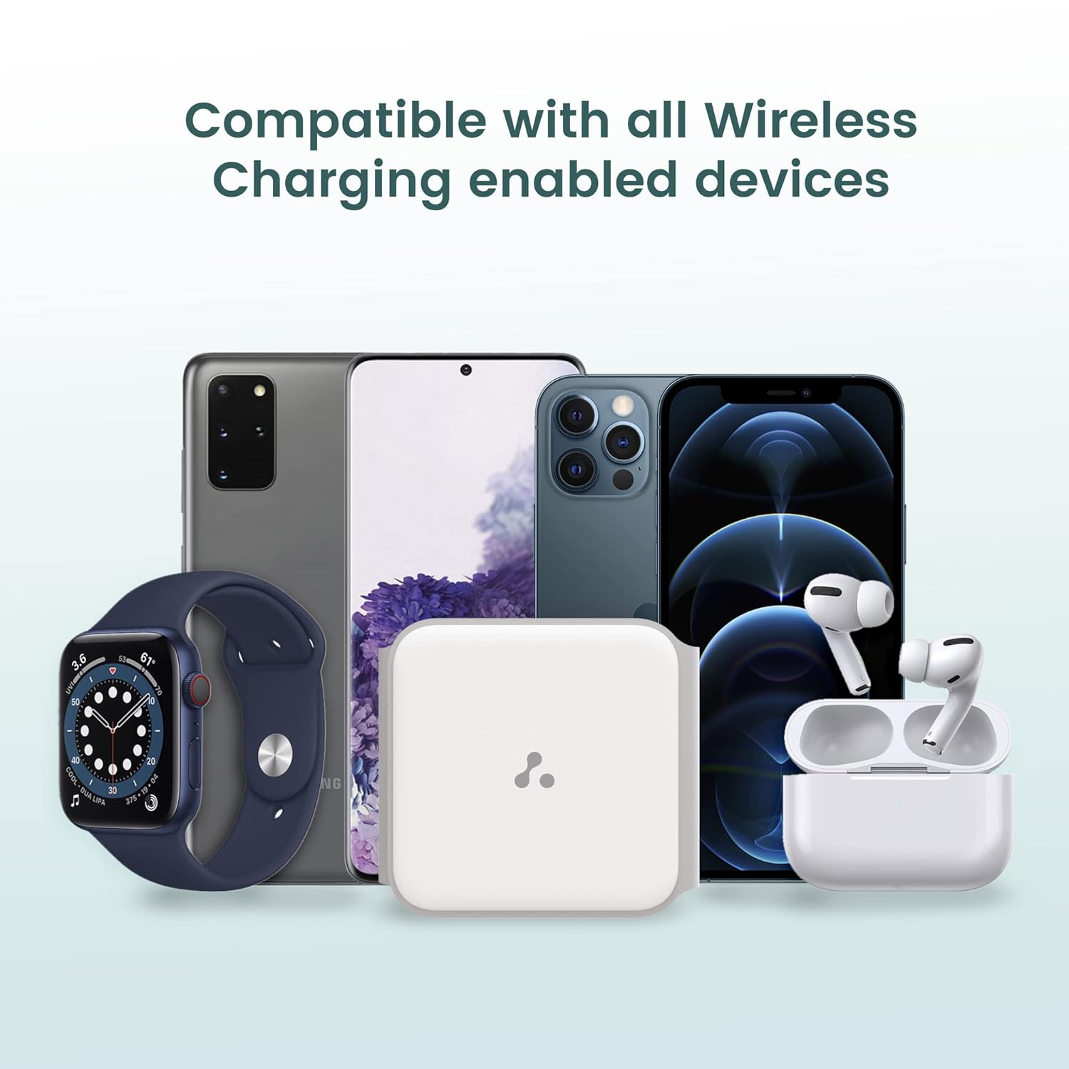 Ambrane Foldable 3 in 1 Wireless Charging Station - Image 4