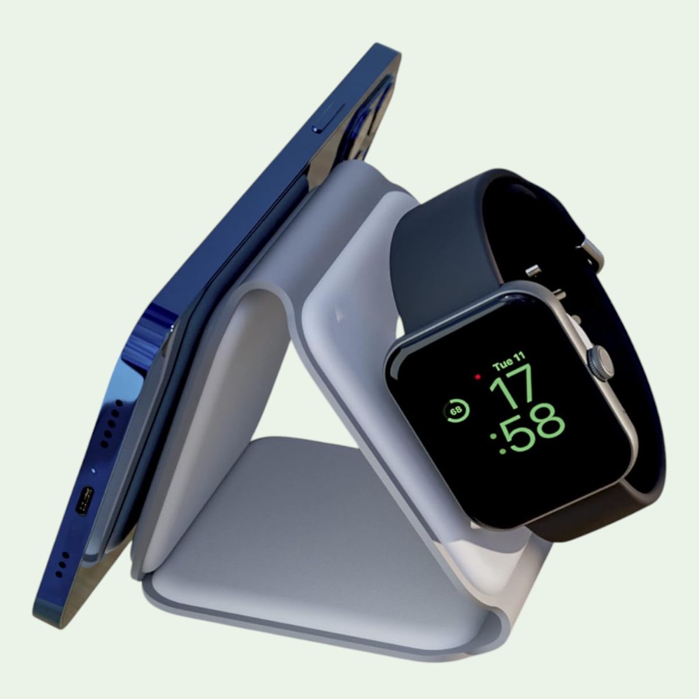 Ambrane Foldable 3 in 1 Wireless Charging Station - Image 3