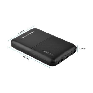 Ambrane PP-511-5000mAh Powerbank- Black
