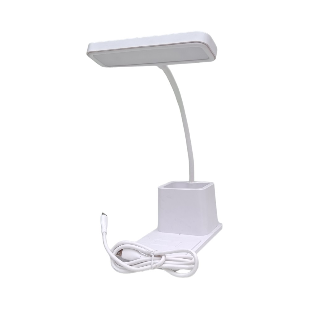 Pen Zen 3 In 1 Lamp With Wireless Charger And Tumbler- White - Image 3