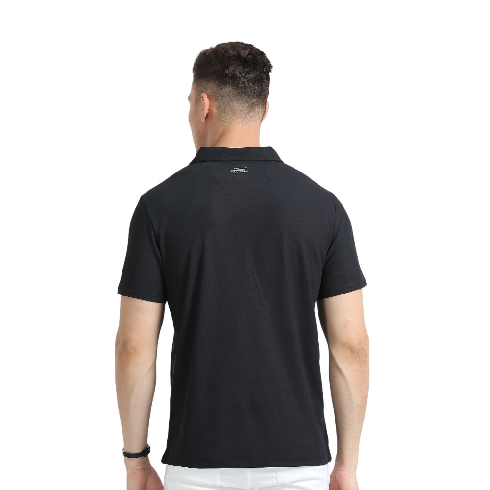 Skechers Polo T-shirt- Black - Image 11