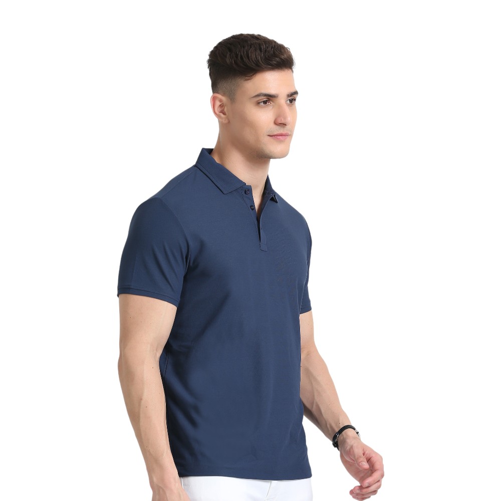 Skechers Polo T-shirt- Black - Image 3