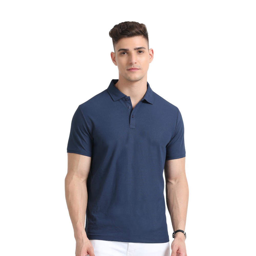 Skechers Polo T-shirt- Black - Image 4