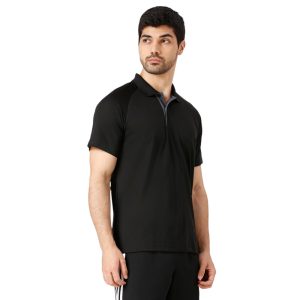 Adidas Aeroready Polo T-Shirt- Black