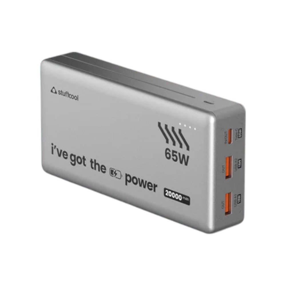 Stuffcool Major Ultra Laptop Charging Power Bank- 20000mAh- Grey - Image 6