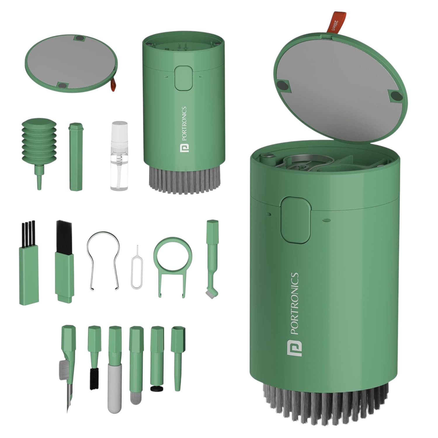 Portronics Clean G 20 in 1 Multipurpose Device Cleaner- Blue - Image 20