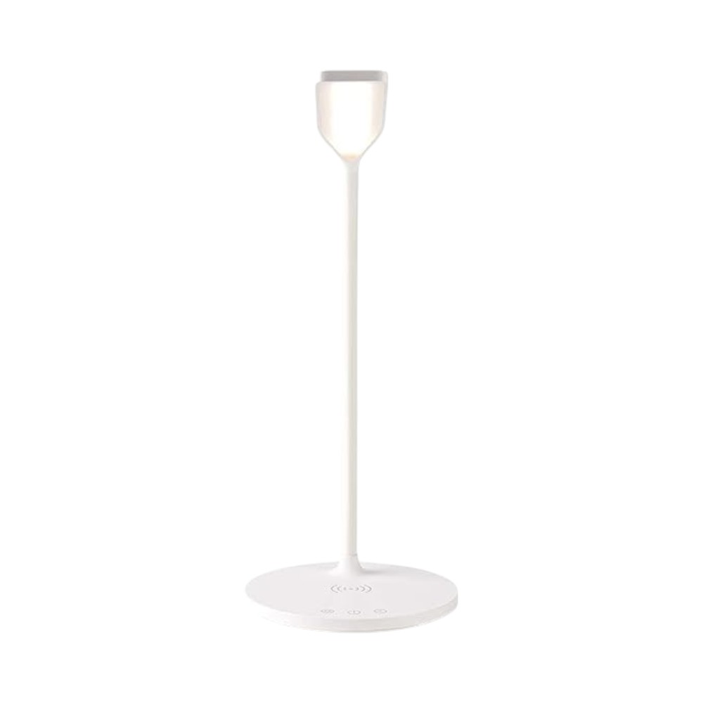 Nedis Table Lamp With Wireless Phone Charging-White