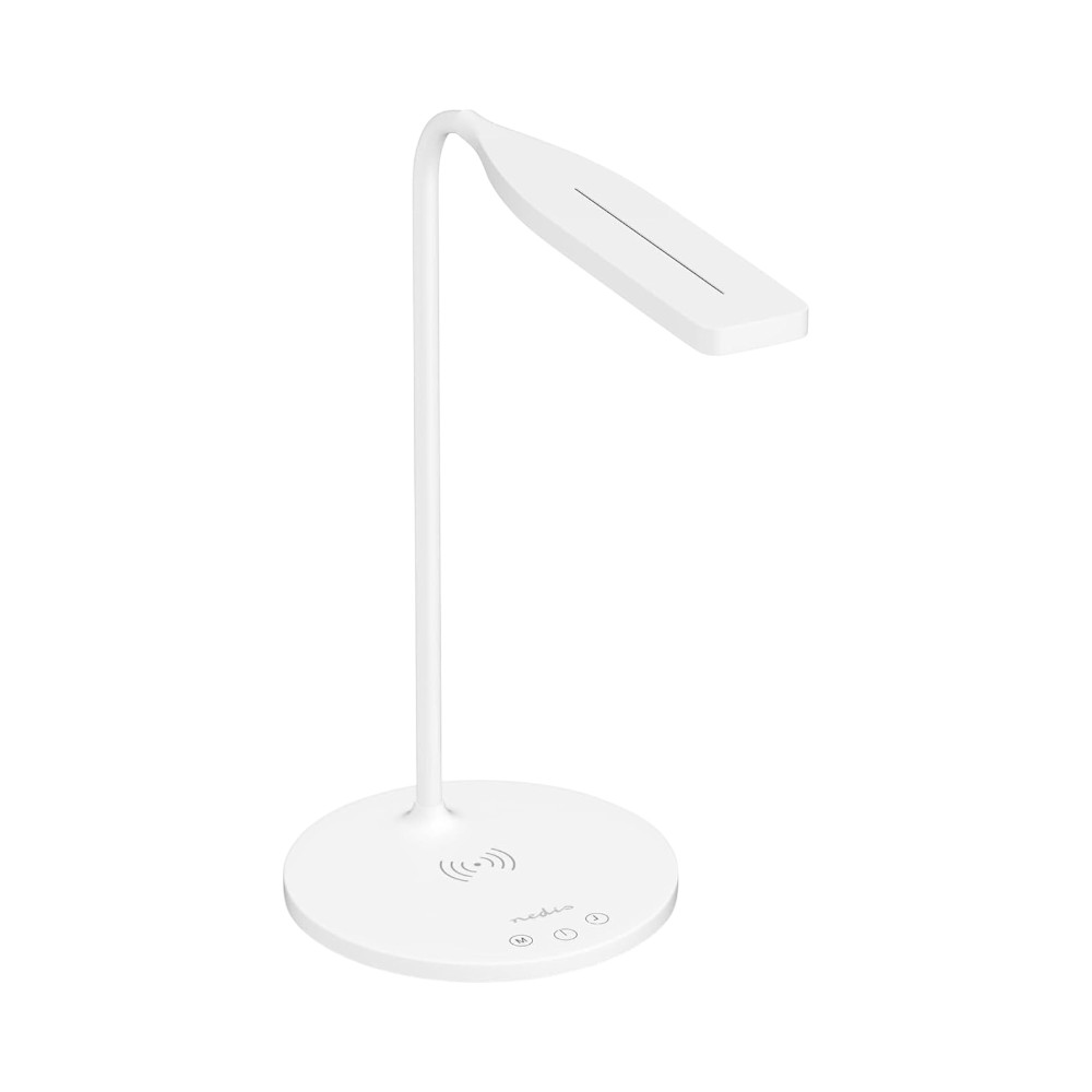 Nedis Table Lamp With Wireless Phone Charging-White - Image 2