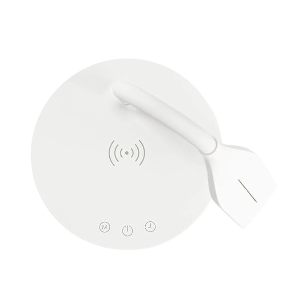 Nedis Table Lamp With Wireless Phone Charging-White - Image 4