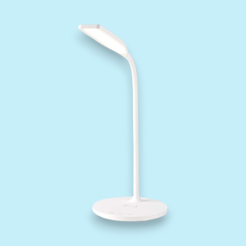 Nedis Table Lamp With Wireless Phone Charging-White - Image 5