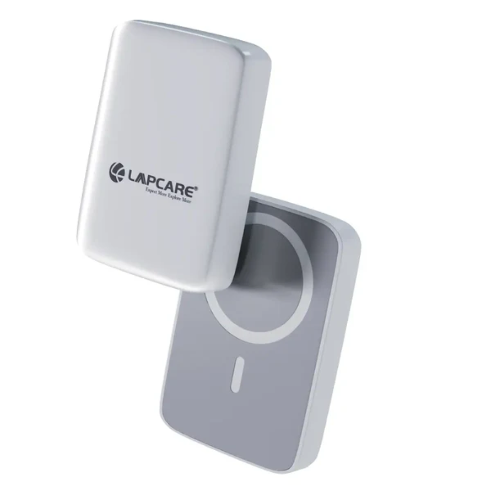 Lapcare Trust I Power Bank 10000mAh- White & Grey - Image 5